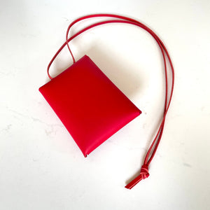 Sac Mini Card  rouge rosé